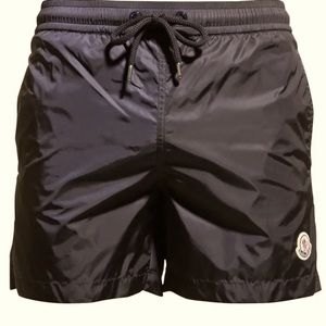MONCLER Men's Classic Logo Swim Shorts
